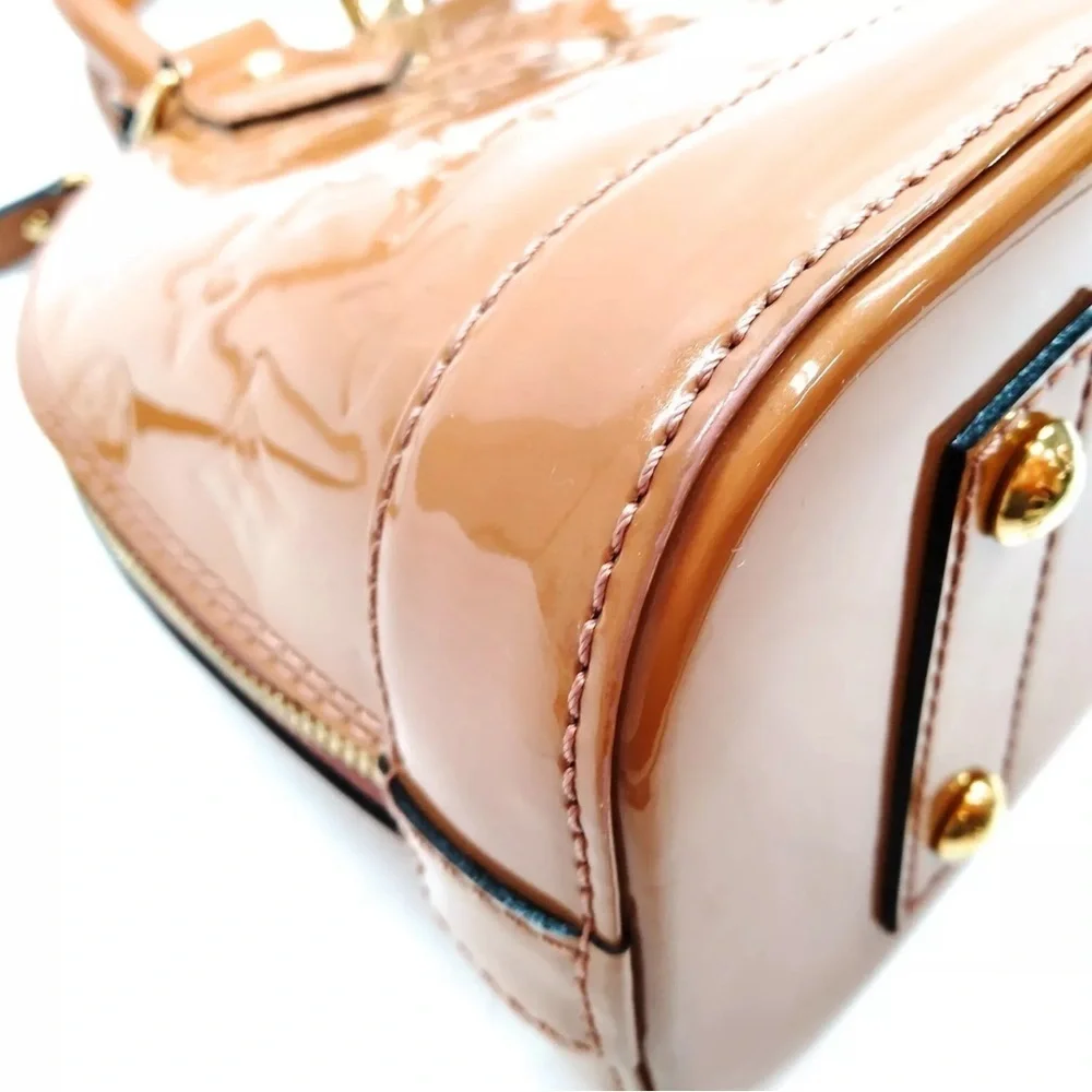 Louis Vuitton Bag- Alma BB Beige Vernis